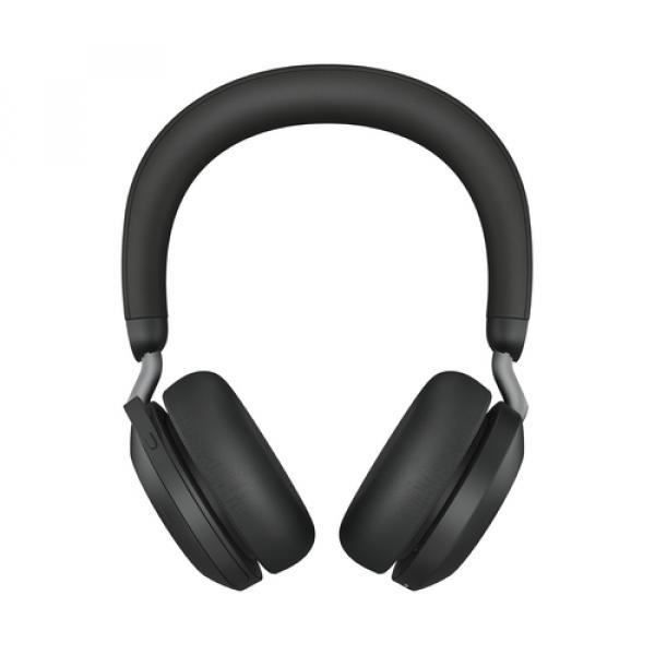 Jabra Evolve2 75 - Casque - intra-auriculaire - Bluetooth - sans fil, filaire - suppression active du son - USB-A - isolation