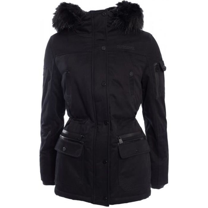 GEOGRAPHICAL NORWAY Doudoune noire ARISSA Noir - Femme