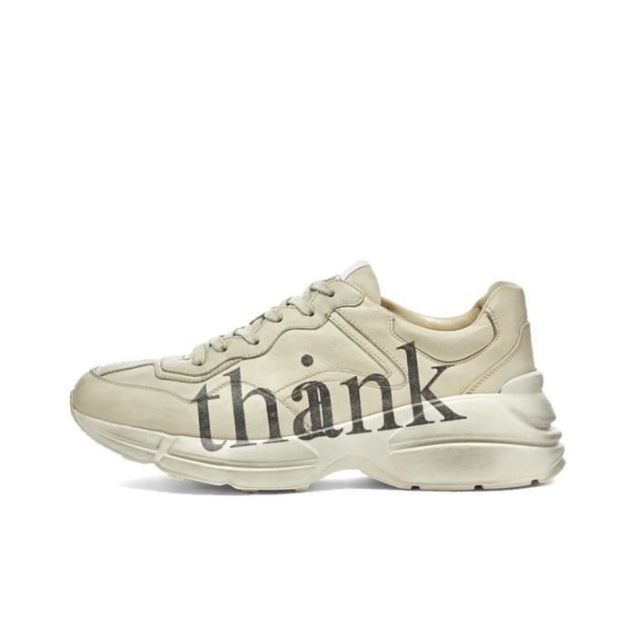 Basket Guccis Rhyton Homme Femme Chaussure Sneakers Pas Cher