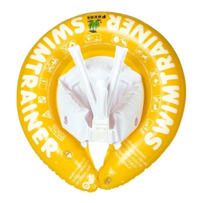 Freds Swim Academy Bouée bébé Swimtrainer Jaune - 4 à 8 ans