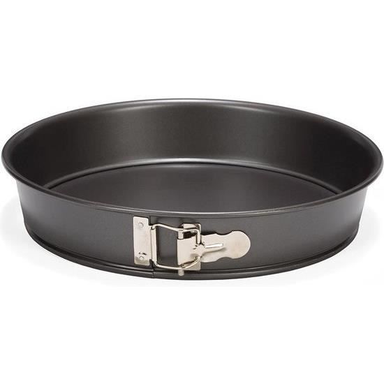 Patisse forme de saut avec jante conique 30 cm acier noir