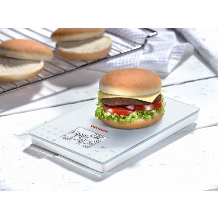 Soehnle Balance de cuisine Food Control Easy 5 kg Blanc 66130