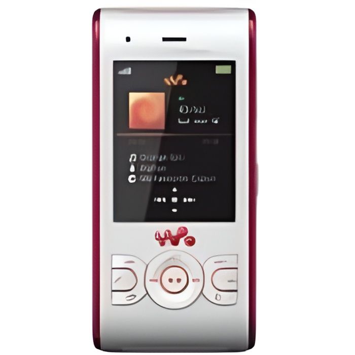 SONY ERICSSON W595 ROUGE DEBLOQUE DESTOCKAGE
