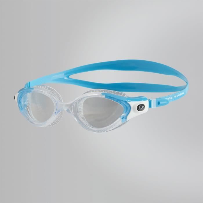 Speedo Futura Biofuse Flexiseal, Femmes, Taille unique, Bleu, Transparent, Blanc, Transparent, Bleu, Adultes