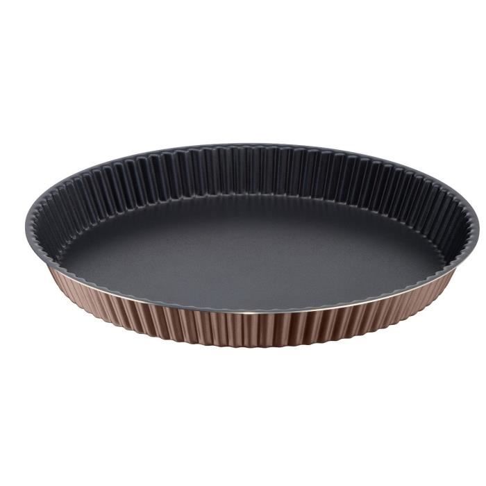 TEFAL J5408302 Moule à tartere cette Nestlé 27 cm Tarte Chocolat Passion