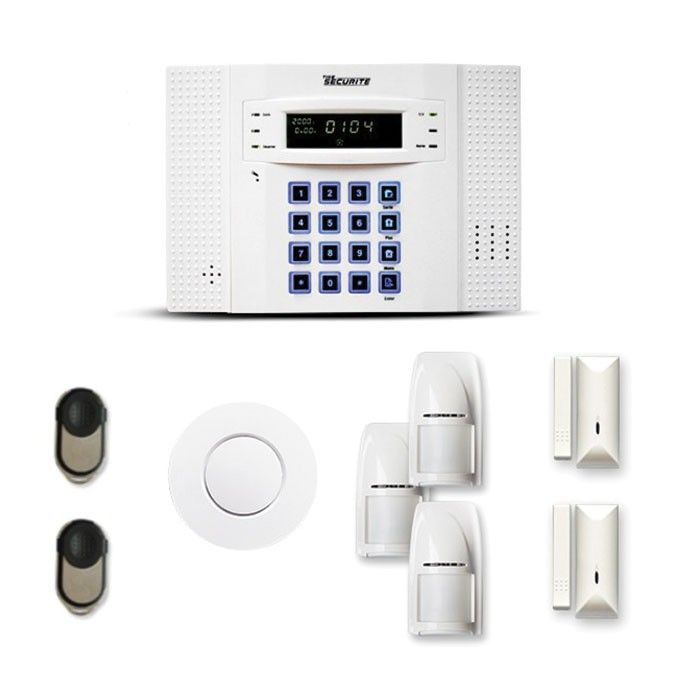 Alarme maison sans fil TIKE SECURITE 2 à 3 pièces