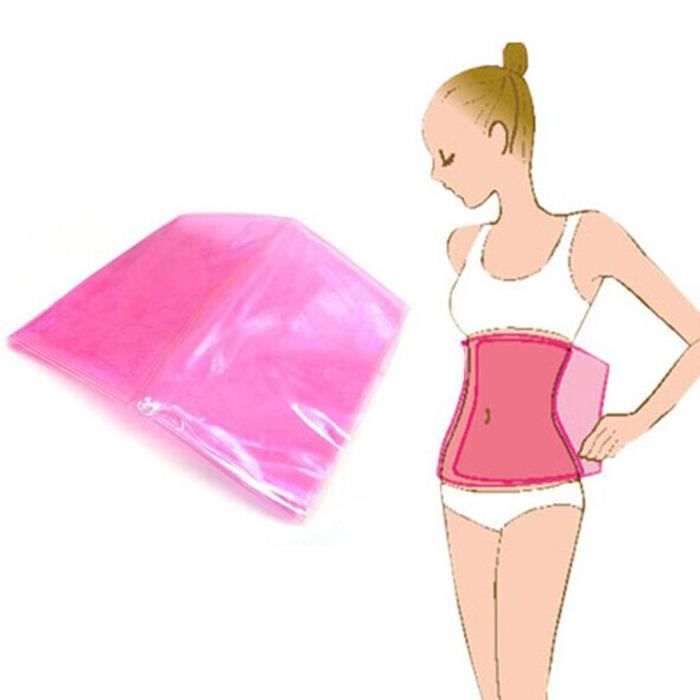 Ceinture Amincissante Effet Sauna Perte du Poids Elastic PVC