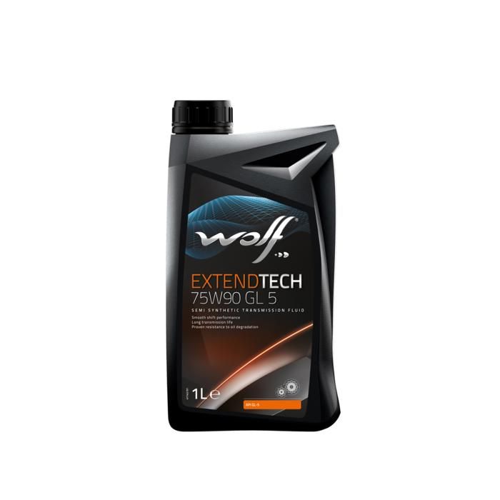 Bidon 1 litre d'huile 75W90 Wolf POLYGEAR75W901…