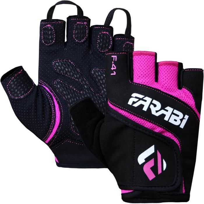 Gants d'haltérophilie - Fitness - Femme - 1 paire - Couleur Blanc