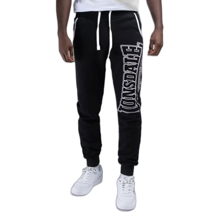 Pantalon de jogging Lonsdale Marldon - black Pantalon de jogging Lonsdale Marldon - black