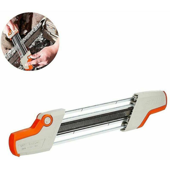 Affteur de trononneuse compatible avec la chane de trononneuse Stihl 38 P pour Stihl 2 en 1 Easy File 40 mm - ce PZCC