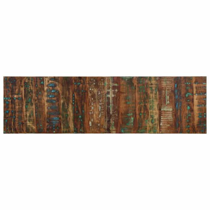 UNIQUE Tête de lit LMT - Armoire de tête de lit de chambre multicolore 180 cm bois massif récupération cozy146252