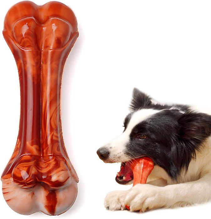 Meilleurs prix pour Jouet pour chien indestructible, extrêmement résistant, durable, jouet à mâcher pour chien, os pour nettoyer les dents