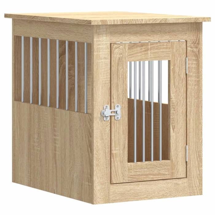 Comparer les prix de Meilleures Meuble de cage - SHOP - Niche pour chien pour chiens chêne sonoma 45x62x59 cm SSD9117224