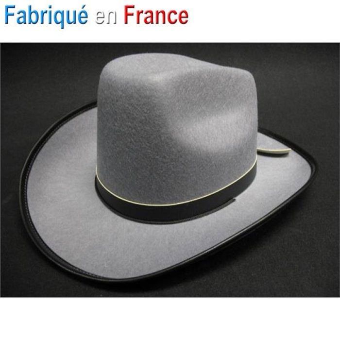 Chapeau Cowboy Resistol Haas Western – 4X Argent Castor – Taille 7 1/8 – Vintage USA