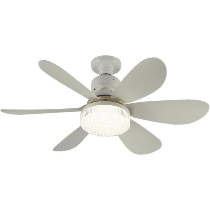 Ventilateur Silencieux Plafond Avec Lumiere Et Télécommande 30W-40W Ventilateur De Plafond Avec Lumière Ventilateur Pl Étiquette - Cuneary
