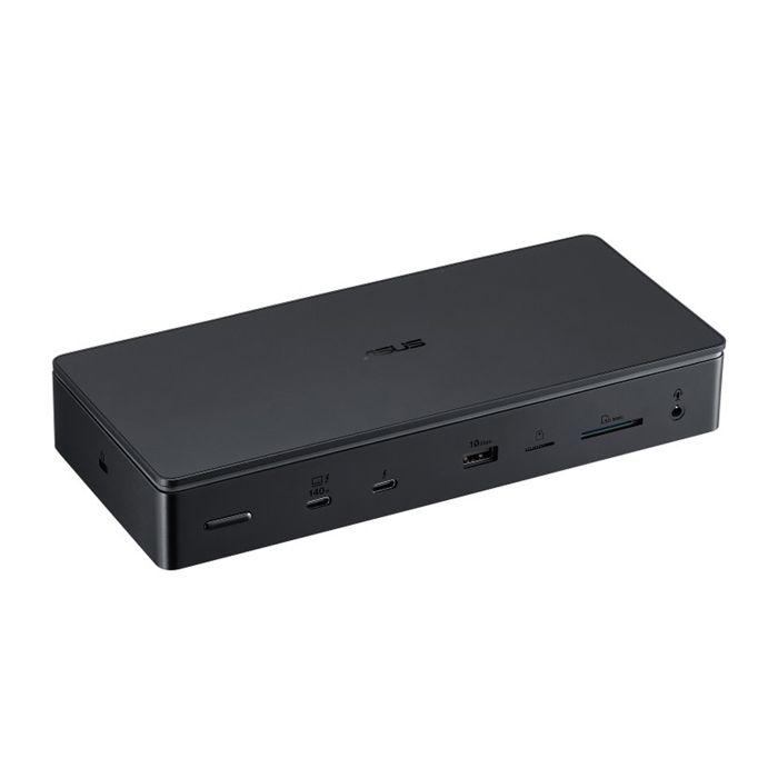Station daccueil Asus Master Thunderbolt 5 Dock DC510 13 ports 80 Gbps Aluminium brossé