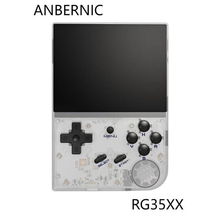 ANBERNIC RG35XX 35 pouces IPS avec carte mémoire intégrée de et système Linux translucide CONSOLE RETRO - vue 2