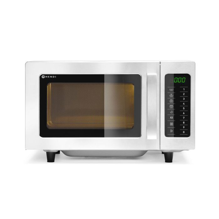 Four à micro-ondes programmable 1000 W 23L - Hendi - Hendi