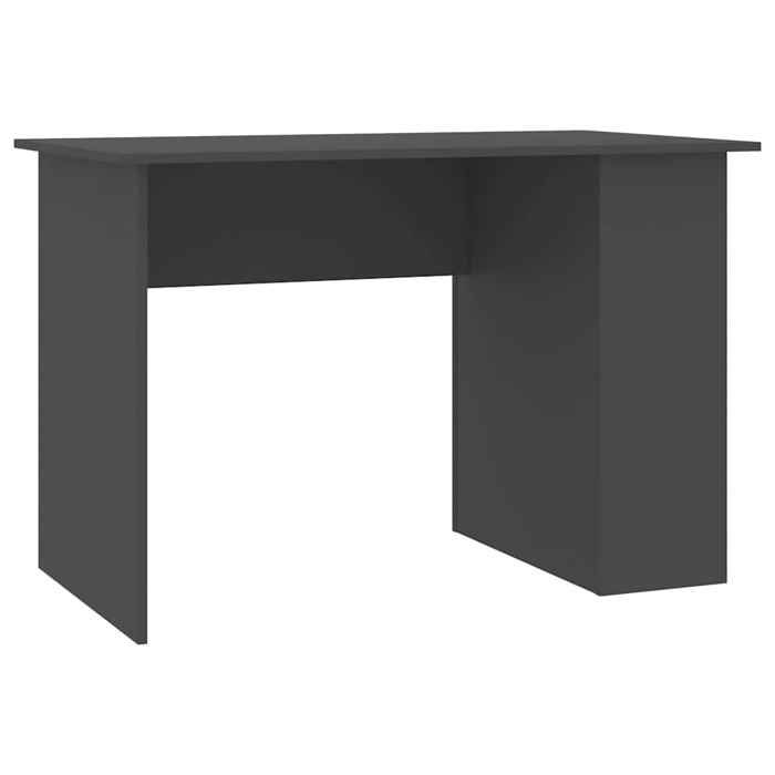 Magnifique Bureau Gris 110x60x73 cm Aggloméré poids: 26.25kg LL3598