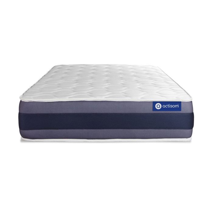 Matelas Ressorts ensach&eacute;s+M&eacute;moire de forme ACTIFLEX MORPHO 80x190 Maxi &eacute;paisseur 5zones de confort 