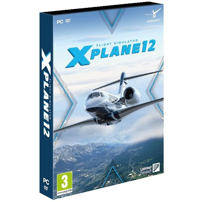 Flight Simulator X Plane 12 PC DVD