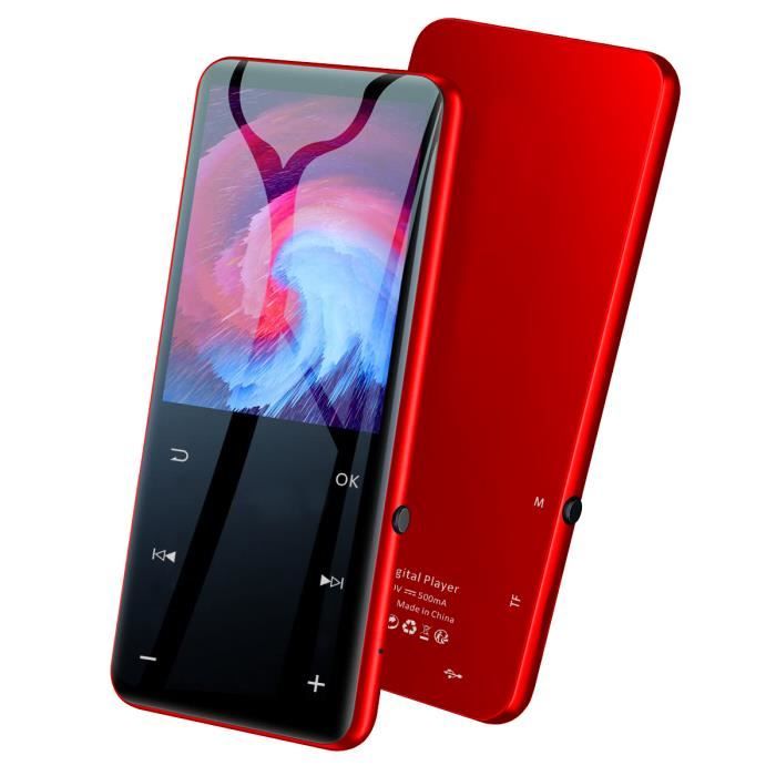 Lecteur MP3 Lychee 8Go - HiFi Sans Perte, Radio FM, Livre Audio, Support 64Go - Portable Et Sport