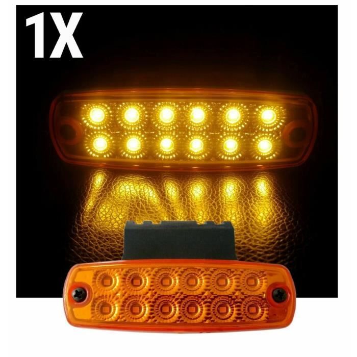 Begrenzungsleuchte Weiß Begrenzungsleuchten Anhänger Led 6 Stück Weiß LED LKW Beleuchtung Front