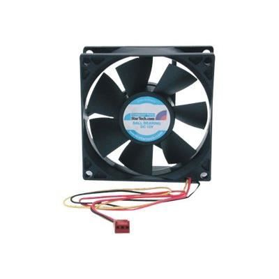 StarTech.com Ventilateur PC à Double Roulement à Billes Alimentation TX3 80 mm Kit de ventilation pour ordinateur 80 mm - vue 4