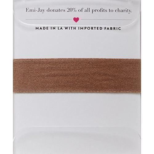 EmiJay EMI JAY Elastiques Noeud en Cuir Couleur Python BOW18