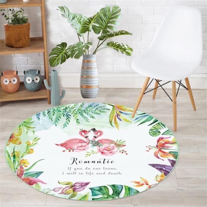 Tapis Rond Imprimé 3D Oshi No Ko - Antidérapant Pour Chambre Enfant Et Salon