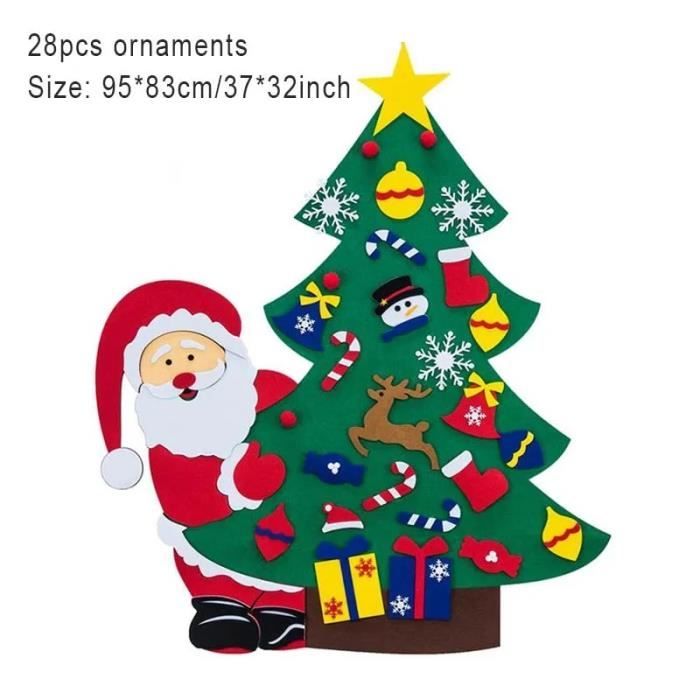 Trimits Kit De Décorations De Noël En Feutre – Clochette Perlée, 11,5x8,5 Cm, Parfait Pour Débutants En Couture