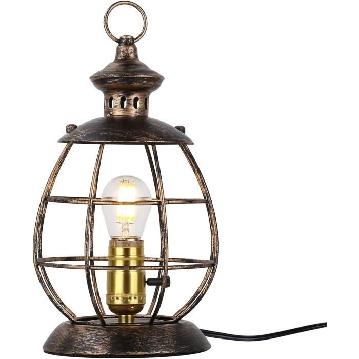 Lampe projecteur - Vintage et rétro - Métal - Cdiscount Maison