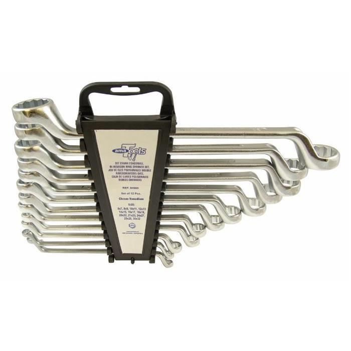 Clé Polygonale Contre-coudée 16x17 Mm BRILLIANT TOOLS