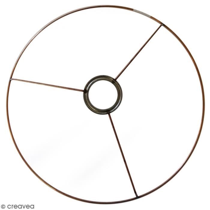 Rayher Armature abat-jour cercle Ø 20 cm blanc 