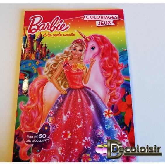 Coloriage Barbie Et La Porte Secrete N 2 Cdiscount Beaux Arts Et Loisirs Creatifs