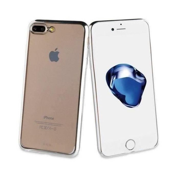 MUVIT LIFE Coque Bling Argent: Apple iPhone 6+ / 6S+ / 7+ / 8+
