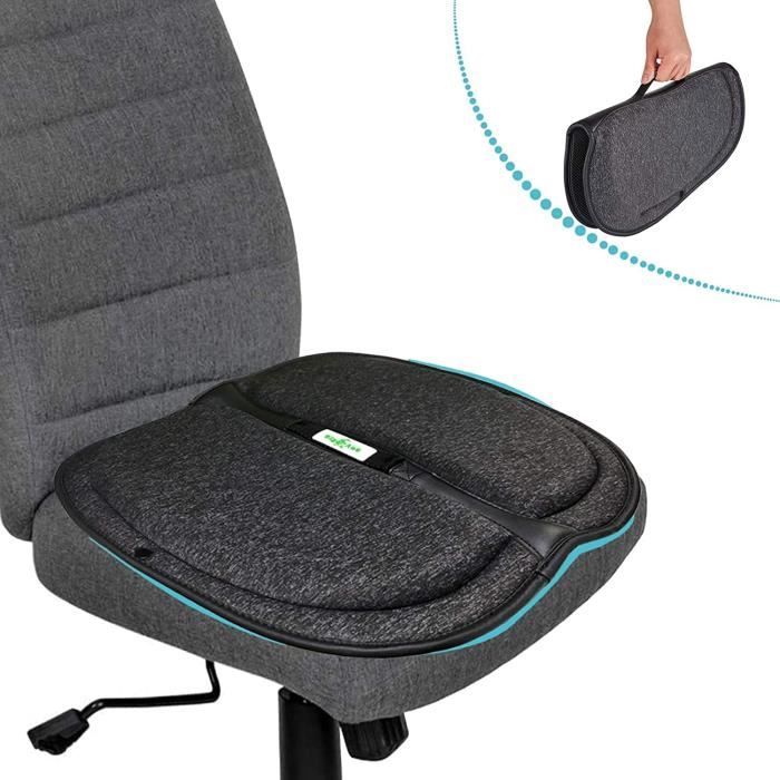 Generic Coussin de siège de voiture en silicone, chaise de bureau,  confortable à prix pas cher