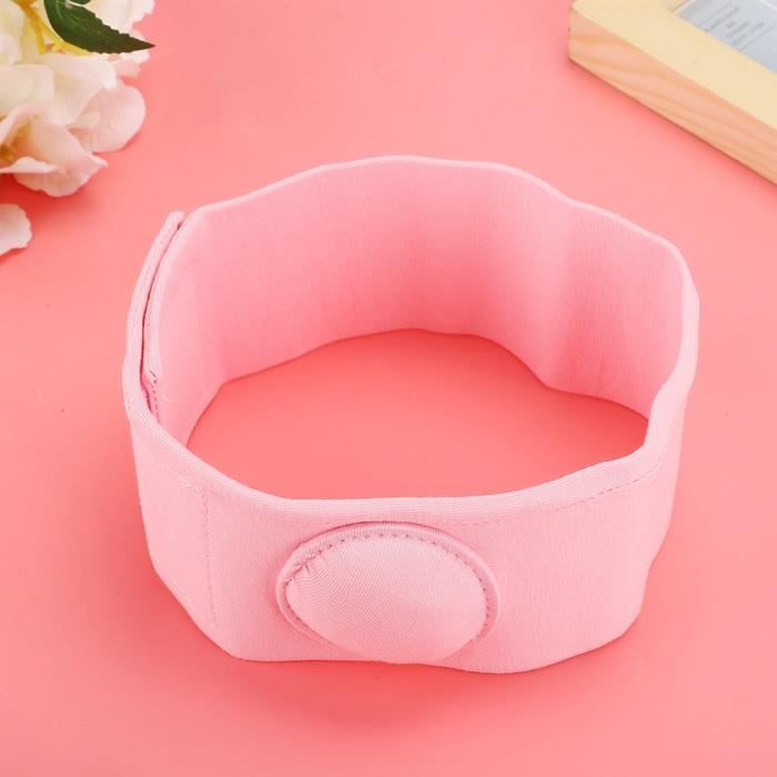 2 pcs Hernie Ceinture Hernie Thérapie Traitement Enfants Infantile Bébé Hernie ombilicale Ceinture (Rose)