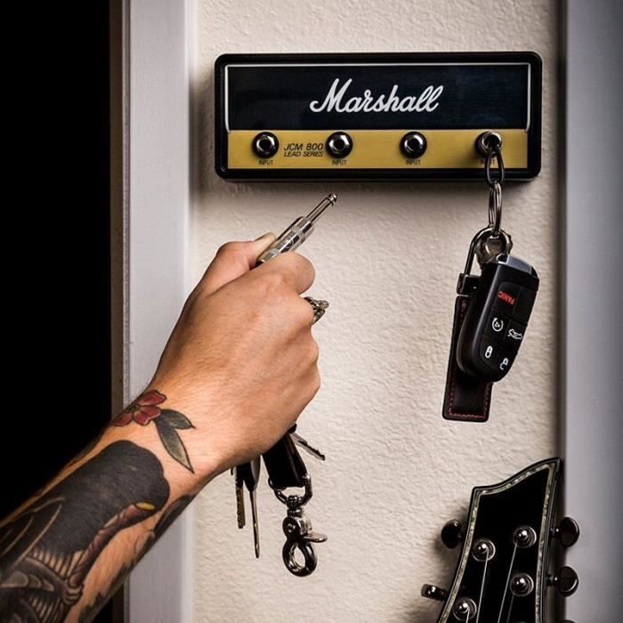 Support pour clés ampli Marshall, rangement pour clés ampli mural porte-clés  - Cdiscount Maison