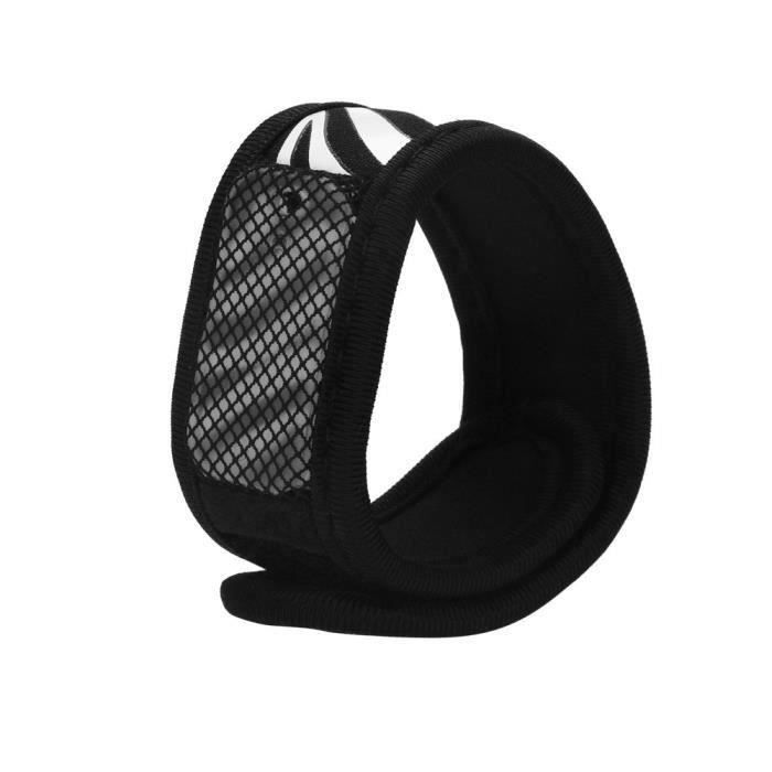 INFINETE Bracelet Magnétique Réglable Pour Épingles Et Pinces - Accessoire Coiffure Et Couture Noir