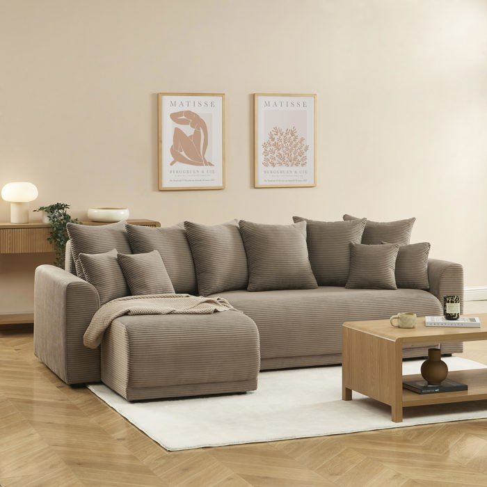 Canapé dangle SOLINE - Taupe Canapé dangle SOLINE - Taupe