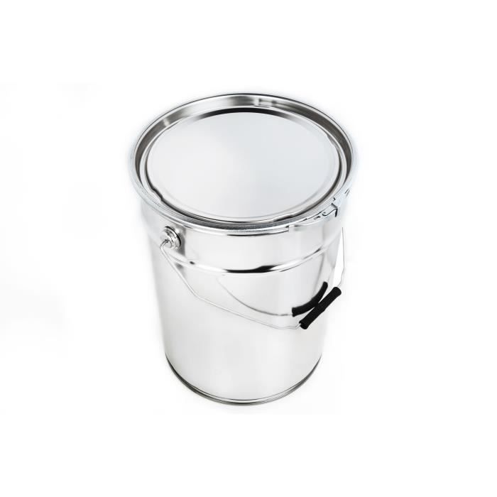 BenBow Boîte de conserve vide avec couvercle à pression 1 x 20 l