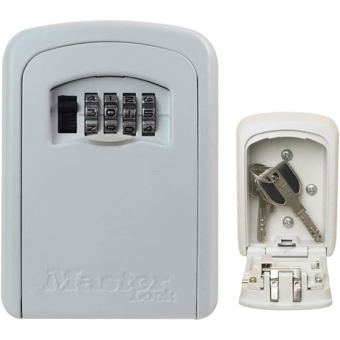 MASTER LOCK Boite à clés sécuriséeFixation murale 5401EURD Select Access Partagez vos clés