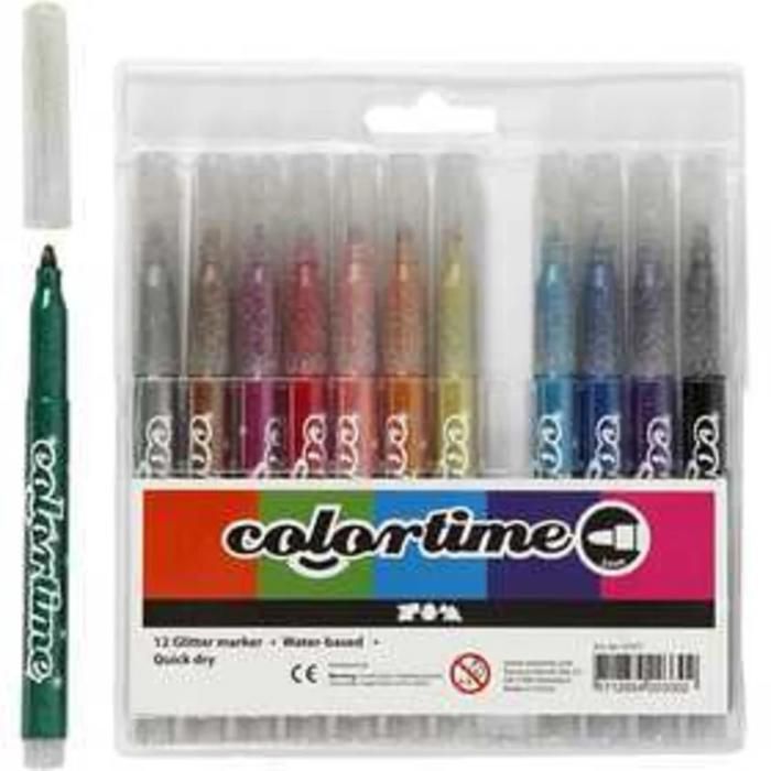 12 feutres de coloriage - Pour enfant - Pointe large - Assortis - Staedtler  - Crayon de coloriage - Creavea