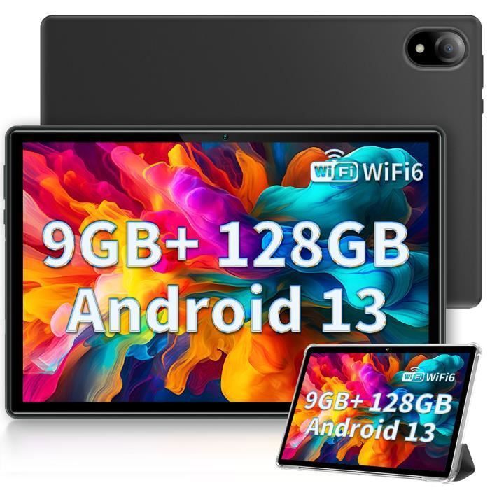 Tablette tactile Doogee T10 Tablette de jeu Android 10,1 pouces 15 Go + 128  Go WIFI Argent
