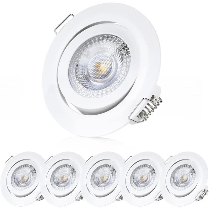 Spot Encastrable Led À Gradation En 3 Étapes 5W 230V Plafonnier ...