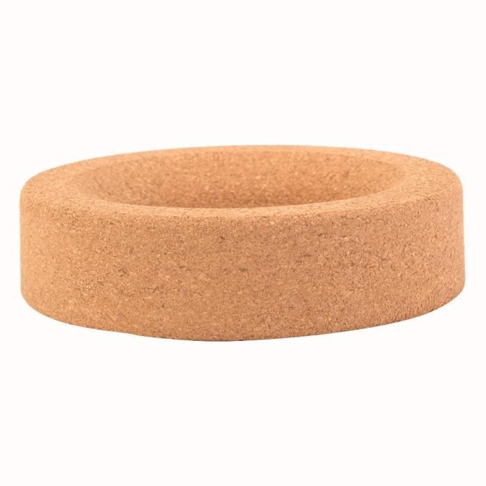 Support De Flacon Liège 95mm - Porte Ballon Laboratoire Expérimental Bois Pour 250-1000ml, Stable Et Anti-Éclatement