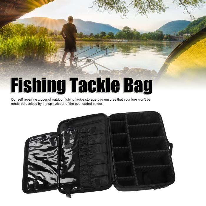 Sac de pêche en polyester portable pack de rangement Bumbag