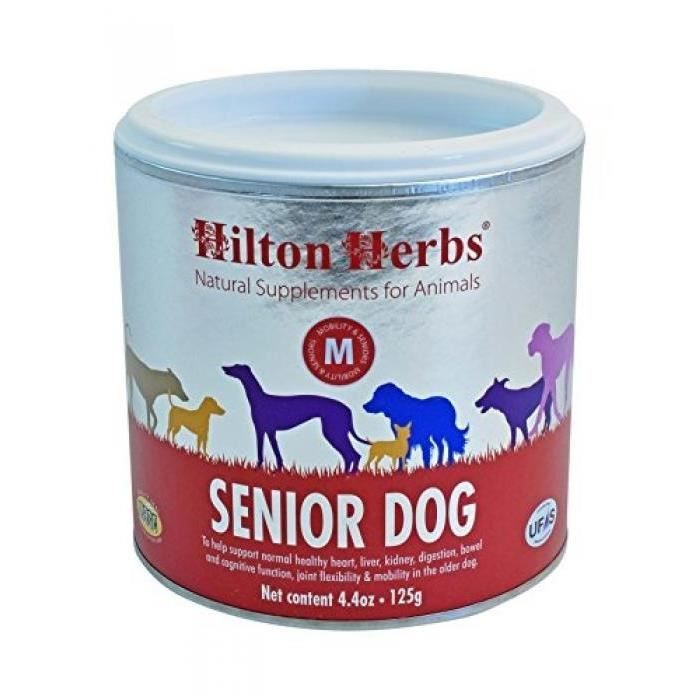 Meilleurs prix pour HILTON HERBS COMPLÉMENT ALIMENTAIRE POUR CHIEN ÂGÉ BOÎTE DE 60 G